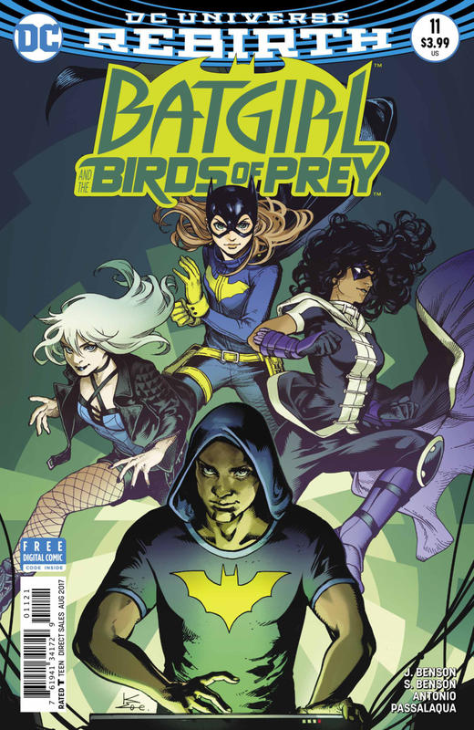 蝙蝠女孩和猛禽小队 斜线 Batgirl and the Birds of Prey（2016）变体 商品图1