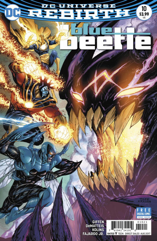 变体 蓝甲虫 Blue Beetle Vol 9 商品图6