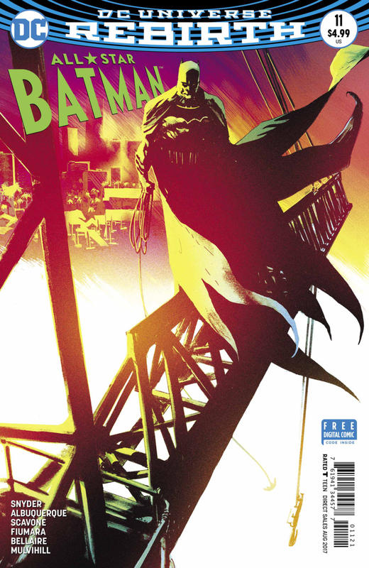 全明星蝙蝠侠 主刊 All Star Batman（2016）变体 商品图5