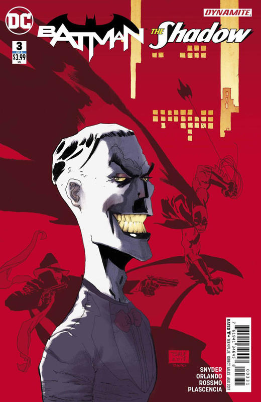 蝙蝠侠与暗影侠 斜线 Batman/Shadow（2017）变体 商品图4