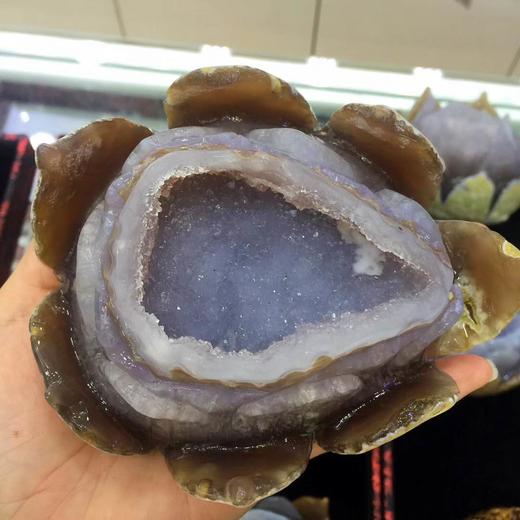天然紫水晶莲花聚宝盆 招财聚气 辟邪化煞  消磁 商品图3