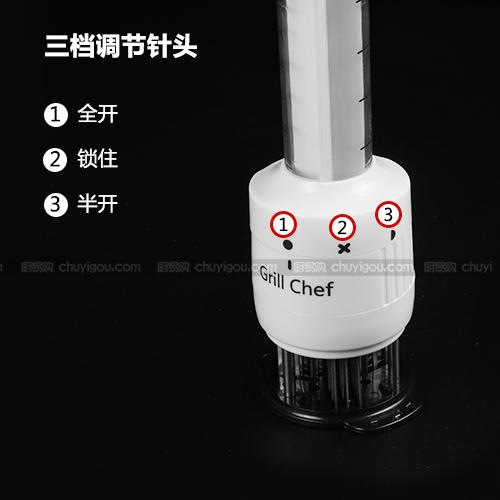 酱汁注味针  牛排，烤鸡，鸭肉等专业注味针，带针筒注味、嫩化双功能！ 商品图3