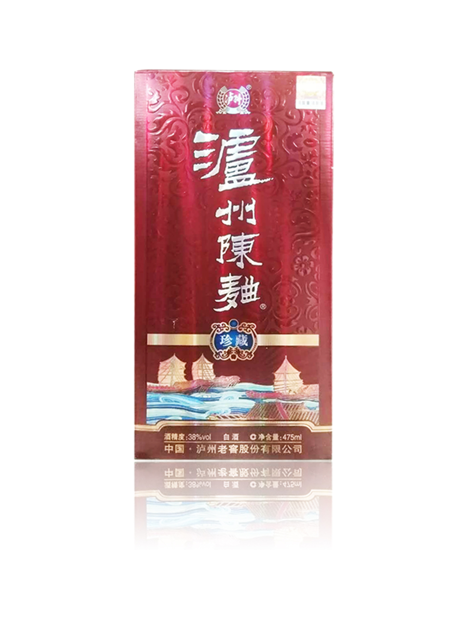 【酒饮】38度泸州陈曲珍藏版 475ml/瓶