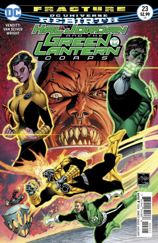 哈尔乔丹与绿灯军团 主刊 Hal Jordan and the Green Lantern Corps（2016）普封 商品图8