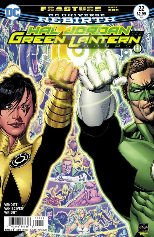 哈尔乔丹与绿灯军团 主刊 Hal Jordan and the Green Lantern Corps（2016）普封 商品图9