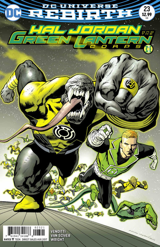 哈尔乔丹与绿灯军团 主刊 Hal Jordan and the Green Lantern Corps（2016）变体 商品图6
