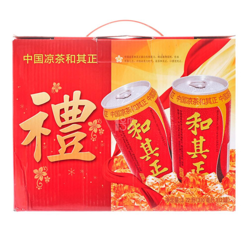 达利园罐装和其正凉茶310ml-022523