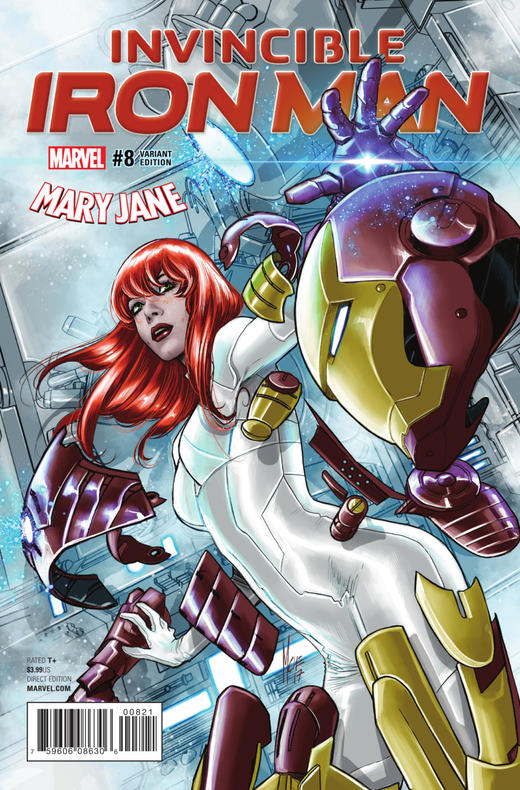 钢铁侠 主刊 Invincible Iron Man v3（2016）变体 商品图1