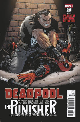 死侍VS惩罚者 斜线 Deadpool Vs Punisher（2017）变体 