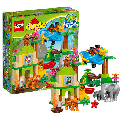 【乐高】  10804 丛林动物 | 2-5岁 得宝系列 商品图0