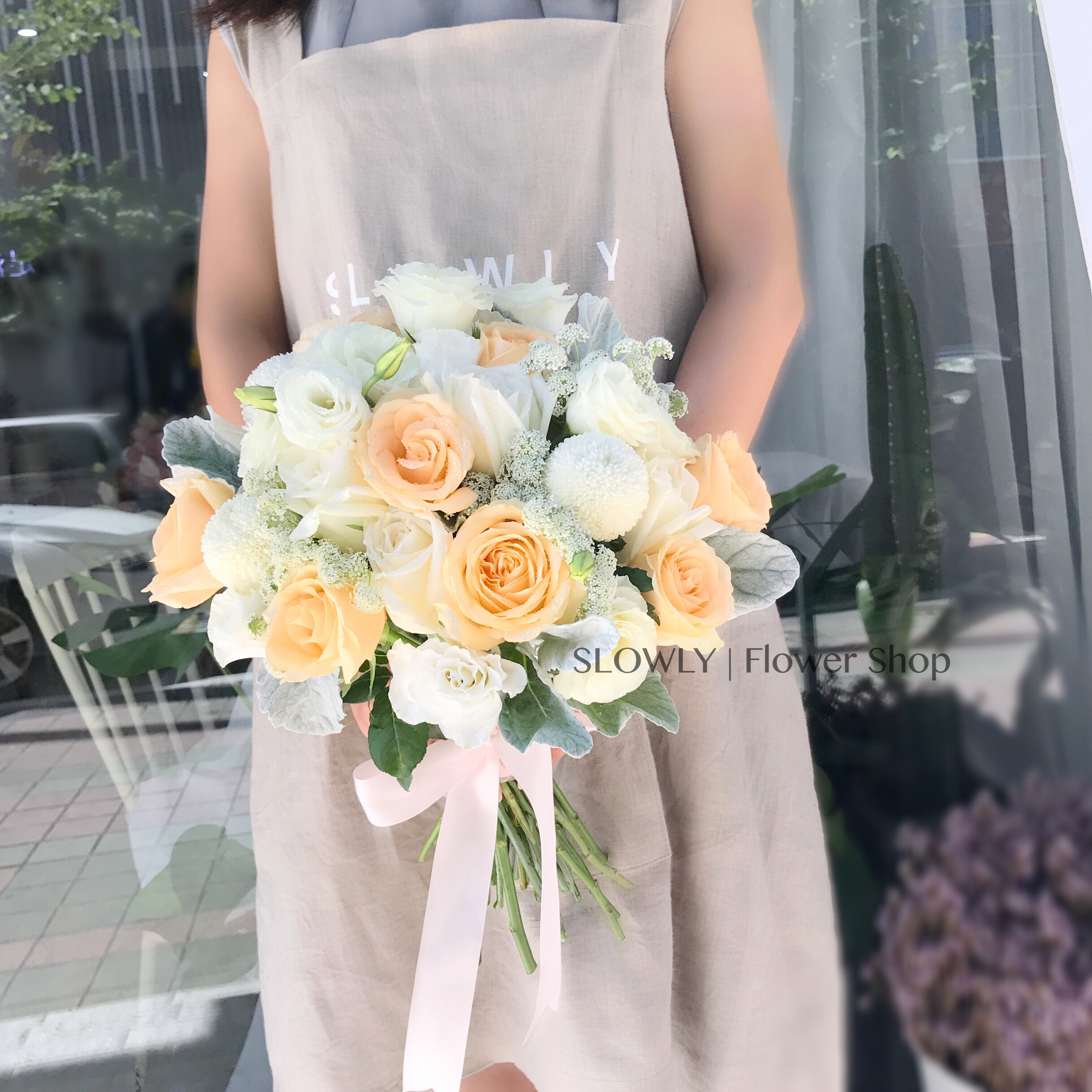 香槟手捧花
