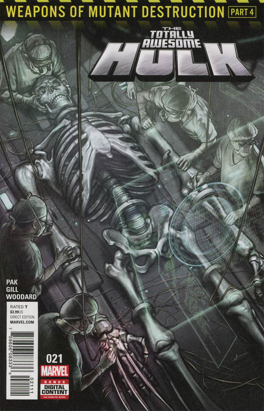 浩克 绿巨人 主刊 Totally Awesome Hulk V1（2015）普封 商品图2