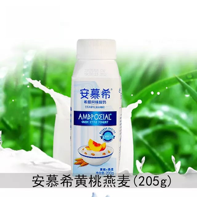 安慕希黄桃燕麦酸奶/200g