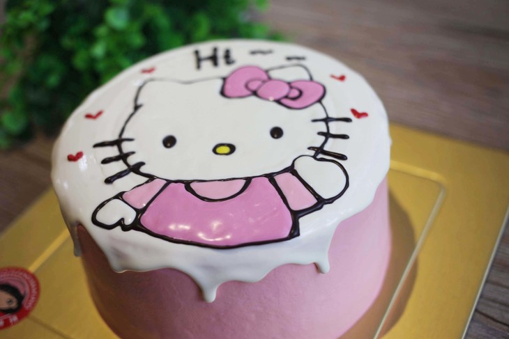 款式图案定制|凯蒂猫 kitty-11蛋糕,如图款式,新鲜水果,动物性淡奶油