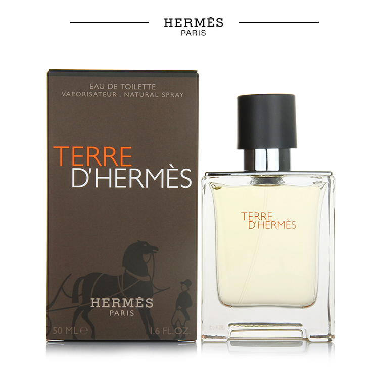 法国hermes 爱马仕 terre d"hermes 大地中性男士淡香水100ml