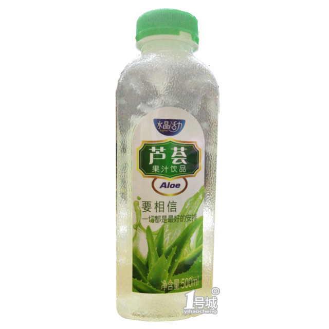 水晶活力芦荟汁500ml/瓶