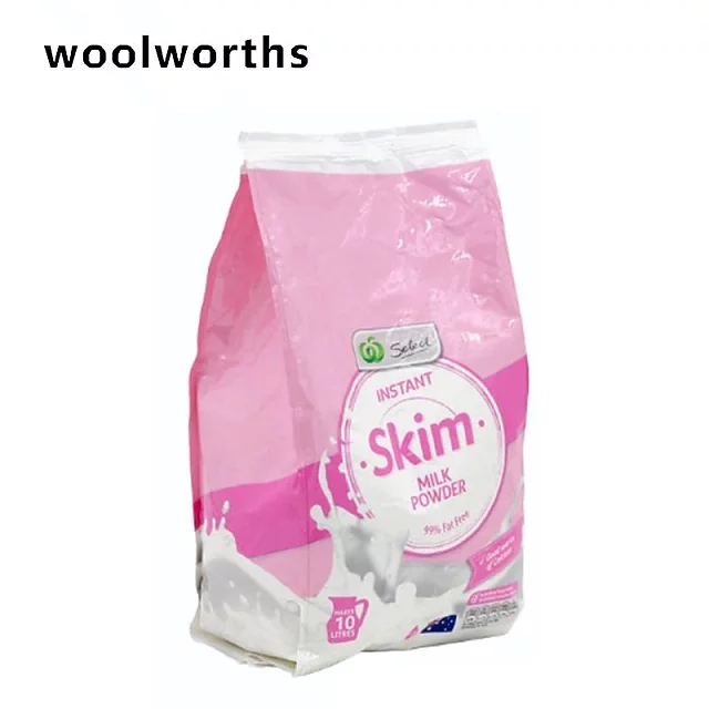woolworths skim milk powder 脱脂奶粉 1000g 美体