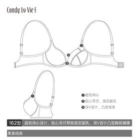 【旧款已下架详情页条状新链接】奶糖派低鸡心圆盘半球型不戳胸遮副乳愉悦