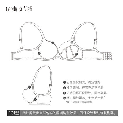 璞系列101型101C001悸动肤色百搭单品奶糖派 商品图1