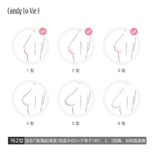 【已下架详情页跳转】适合123型圆盘型奶糖派低心65DE薄棉文胸大罩杯内衣 商品图6