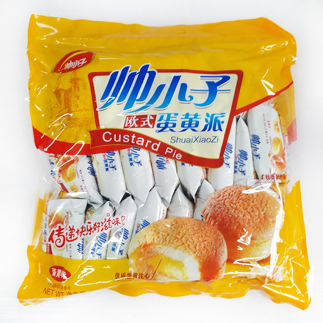 小帅才帅小子蛋黄派432克保质期2017年11月23日(c.