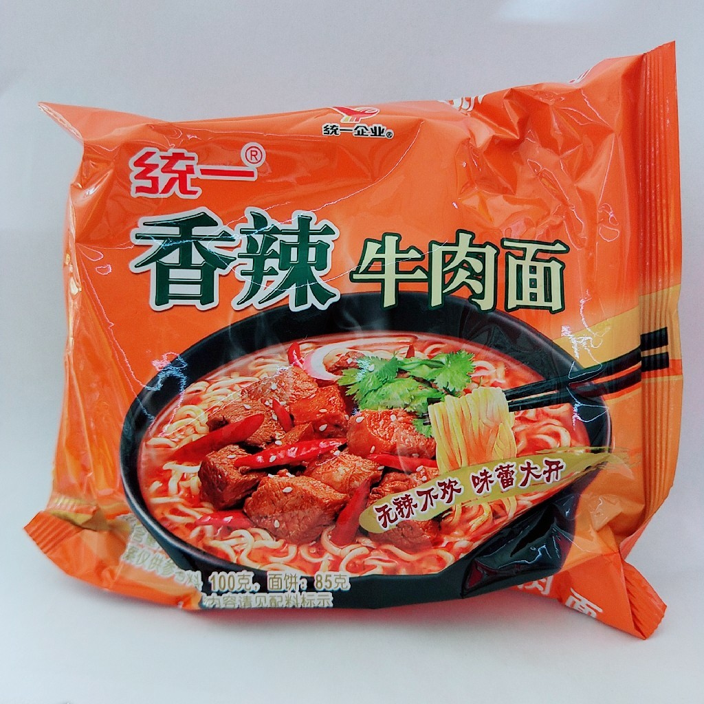 统一香辣牛肉面