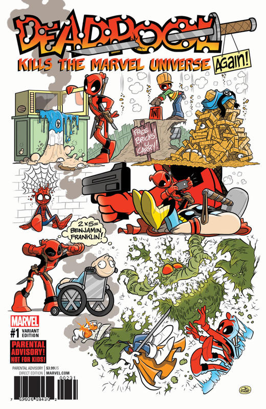 死侍再次屠杀漫威宇宙 主刊 Deadpool Kills Marvel Universe Again（2017）变体 商品图4