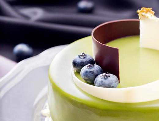 宇治抹茶蓝莓慕斯Blueberry Matcha Mousse 商品图1