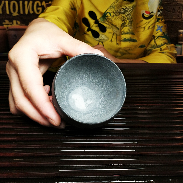 湖南安化冰碛岩茶杯 礼品收藏