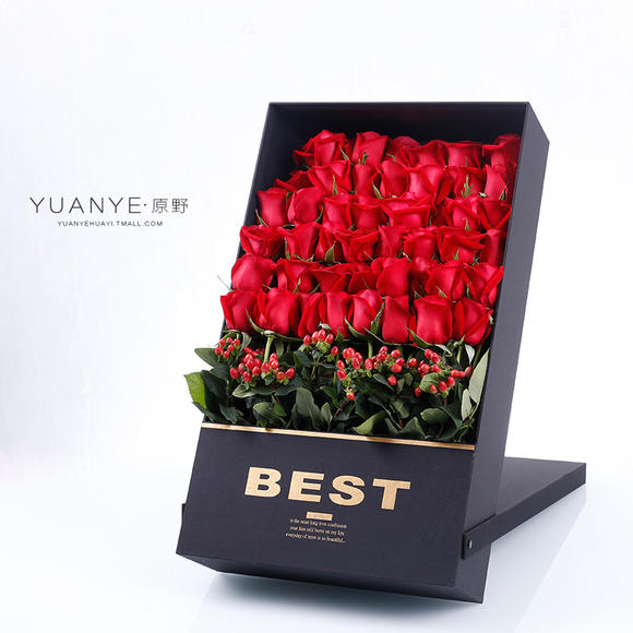 bestwishes玫瑰礼盒正品,bestwishes玫瑰礼盒 51朵玫瑰花best礼盒