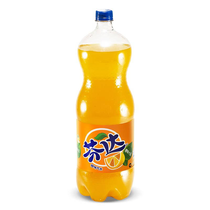 芬达 橙味汽水 2l