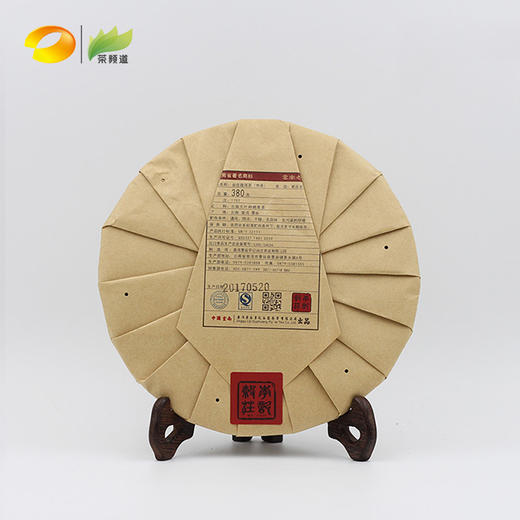 普洱茶  李记谷庄  2017年候爵号熟饼  380g 商品图2