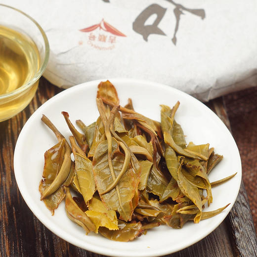景迈300年兰香大树七子饼茶饼 2013新春茶 普洱生茶357g 商品图3
