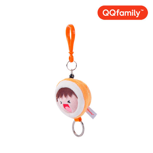 多多堡 正品腾讯QQfamily钥匙环挂件 伸缩钥匙扣 创意可爱玩偶 商品图1