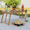 竹加 竹制知几折叠桌 餐桌电脑桌飘窗桌 商品缩略图2