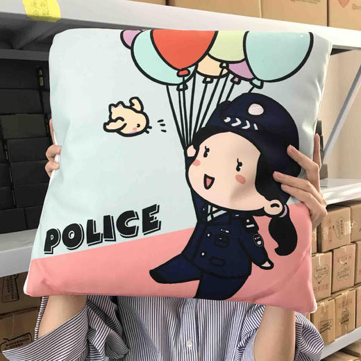 警察卡通抱枕（被子） 商品图7