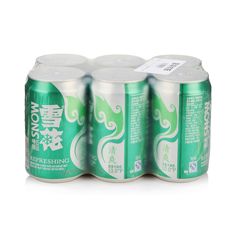 雪花清爽听300ml*6