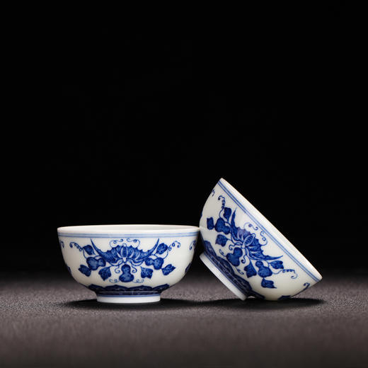 宝瓷林青花福禄双全杯 商品图2