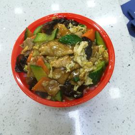 【凤酒飘香】木须肉盖饭