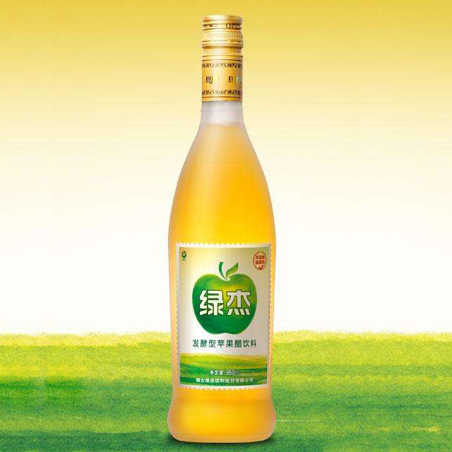 绿杰苹果醋 650ml/瓶