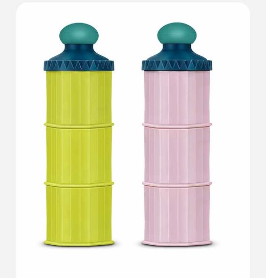 日本贝塔城堡三层分装奶粉盒betta外出夜间便携装奶粉存储盒 商品图0