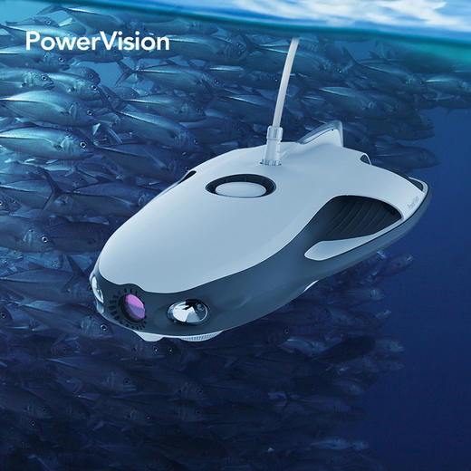 【顺丰包邮】PowerRay小海鳐 水下无人机 4K拍摄 VR智能机器人声呐垂钓 商品图0