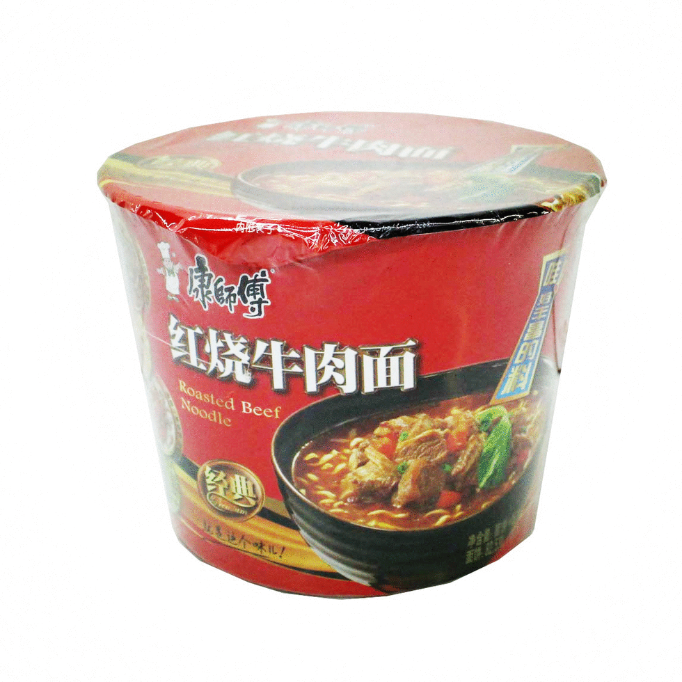 康师傅红烧牛肉面 桶装