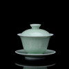 宝瓷林豆青雕刻缠枝纹铃铛杯5头茶具 商品缩略图1