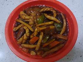 【凤酒飘香】辣炒鱿鱼盖饭