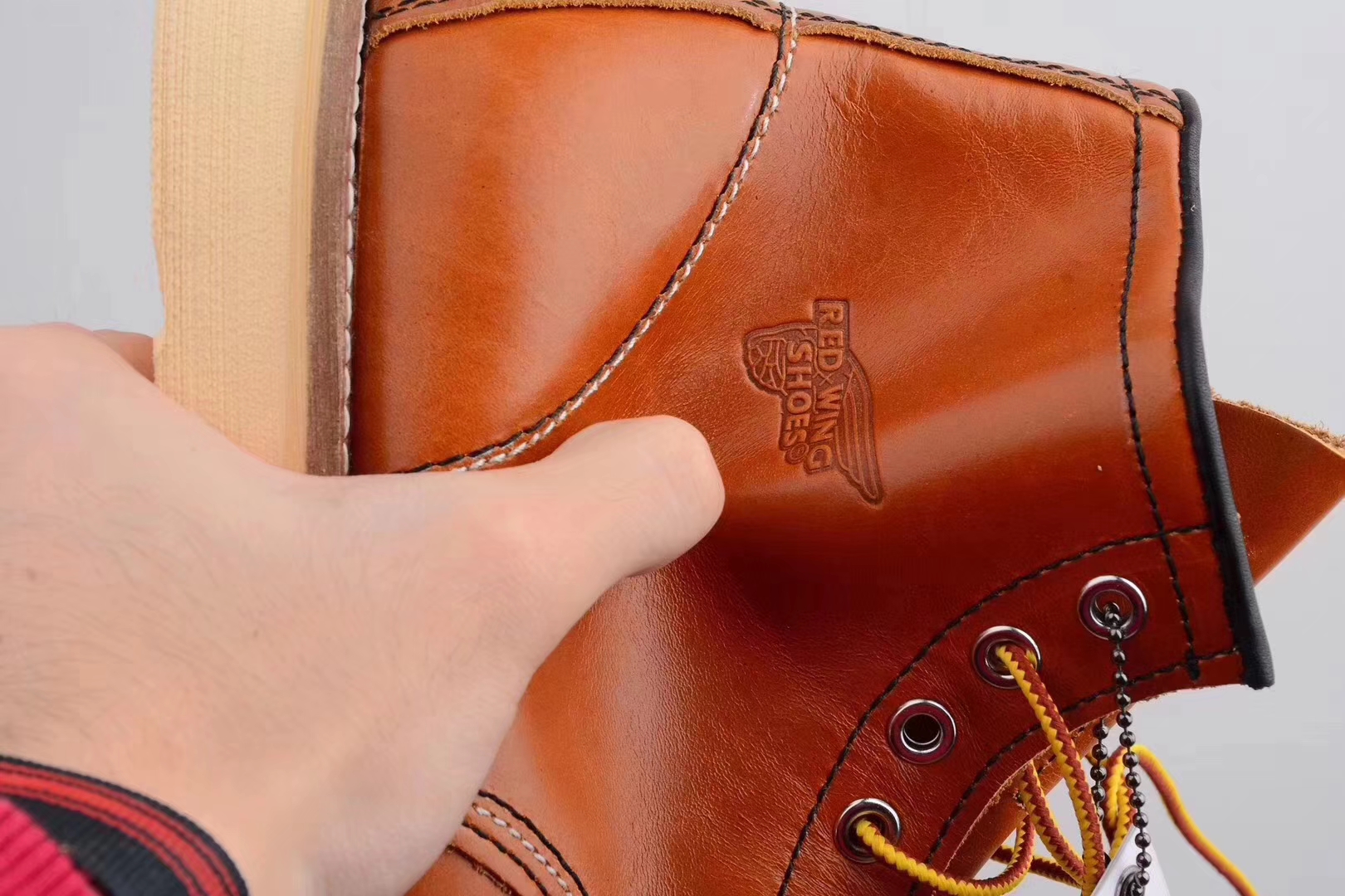 【别忘了我】工装靴鼻祖 RED WING 红翼8875经典 油腊全牛皮 靴子