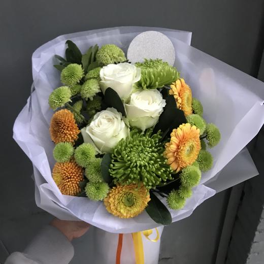 拾年花房 乒乓菊花束 纪念款 商品图2