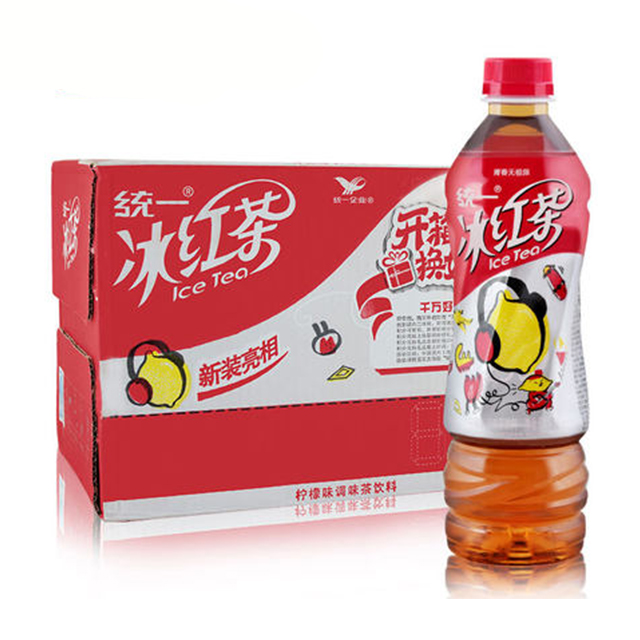 统一冰红茶柠檬味红茶饮料 500ml*15