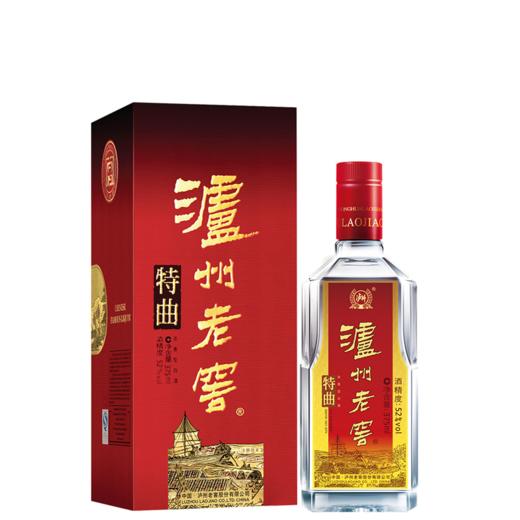 【特曲官旗】52度泸州老窖 中华老字号特曲  375ml 单瓶 浓香型白酒 商品图1