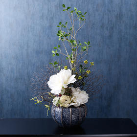 花瓶花艺现代简约客厅仿真花装饰花艺客厅几角摆放套装花客厅假花 混搭套装花艺